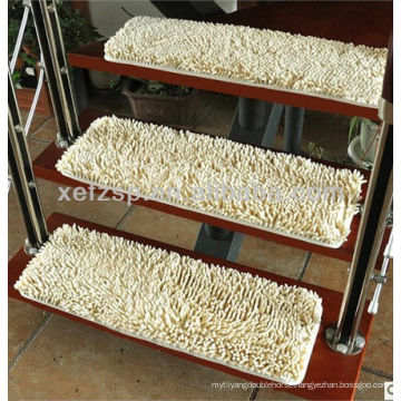 soft touching decorative microfiber stair carpet runner